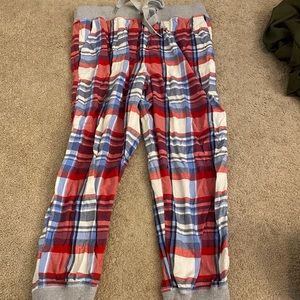 American Eagle flannel joggers